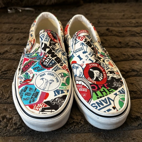 Vans Shoes - Vans Slip-On Sneakers with Graphic Print